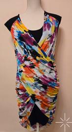 Dames | Multicolor jurk van SâoPaulo, Overige kleuren, Maat 42/44 (L), Ophalen of Verzenden, Zo goed als nieuw