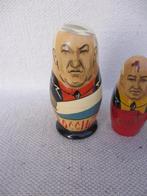 5 delige matroesjka set Baboesjka Russische presidenten, Verzamelen, Poppetjes en Figuurtjes, Ophalen of Verzenden