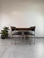 Vintage Pastoe SM08 Eetkamerset Cees Braakman, Ophalen, Zo goed als nieuw, Dutch Design, 4 tot 6 stoelen