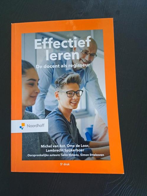 Sebo Ebbens - Effectief leren, Boeken, Wetenschap, Zo goed als nieuw, Ophalen of Verzenden
