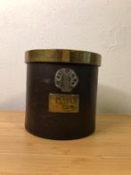 Antiek vintage maatbeker korenmaat spinvat ijzer 1 liter, Verzenden