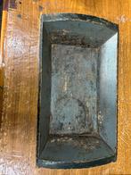 Groen grijs dienblad carlotte antiek en brocante, Ophalen of Verzenden