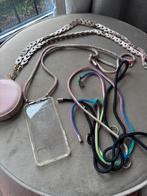 Kascha-C set: Koorden, tasje leer & iPhone 13 hoesje, Ophalen of Verzenden, Zo goed als nieuw, Telefoonhanger of Accessoire, Apple iPhone