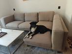 Ikea Nockeby Hoekbank Lejde Donkerbeige, Ophalen, 250 tot 300 cm, Gebruikt, Hoekbank