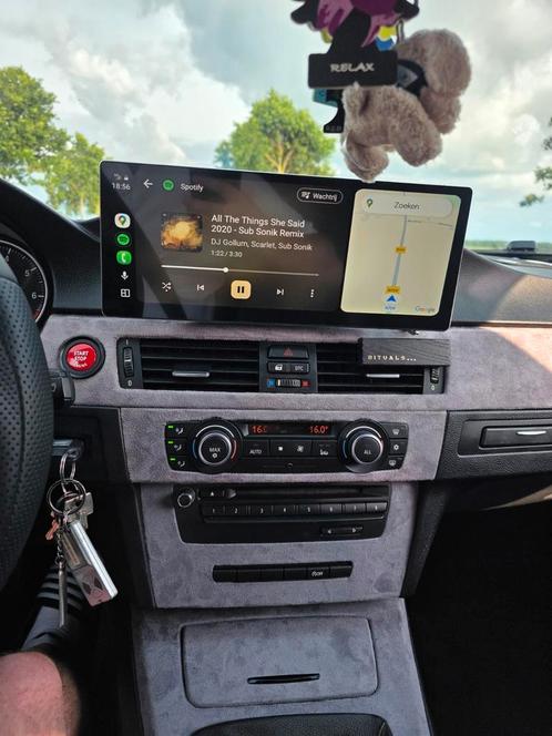 Carplay  Apple / Android  voor bmw + montage, Auto diversen, Autoradio's, Zo goed als nieuw, Ophalen of Verzenden