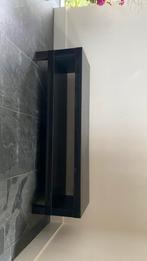 Zwart tv meubel, Huis en Inrichting, Ophalen, Zo goed als nieuw, 25 tot 50 cm, Minder dan 100 cm