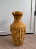 West Germany vaas, Ophalen, Gebruikt, Geel, Glas