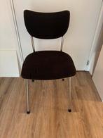Retro De Wit stoel - Opknapper!, Huis en Inrichting, Stoelen, Ophalen, Gebruikt, Bruin, Metaal
