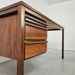 Vintage bureau walnoot, Ophalen of Verzenden, Gebruikt, Bureau