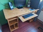 Bureau hout met lades, Ophalen, Gebruikt, Bureau