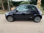 Fiat 500 1.2 AUT Panorama Dak Airco 16” inch N.A.P N.L Auto, Auto's, Stof, 4 cilinders, Zwart, Origineel Nederlands