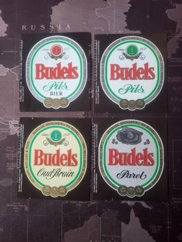BIERETIKETTEN - E46 - BUDELS/ DIV. NIEUW EN GEBRUIKT. beschikbaar voor biedingen