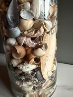 Vaas gevuld met schelpen, Huis en Inrichting, Ophalen of Verzenden, Zo goed als nieuw