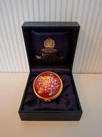 ROYAL WORCESTER Pillendoosje afbeelding: "Chrysanthemum", Ophalen of Verzenden, Nieuw