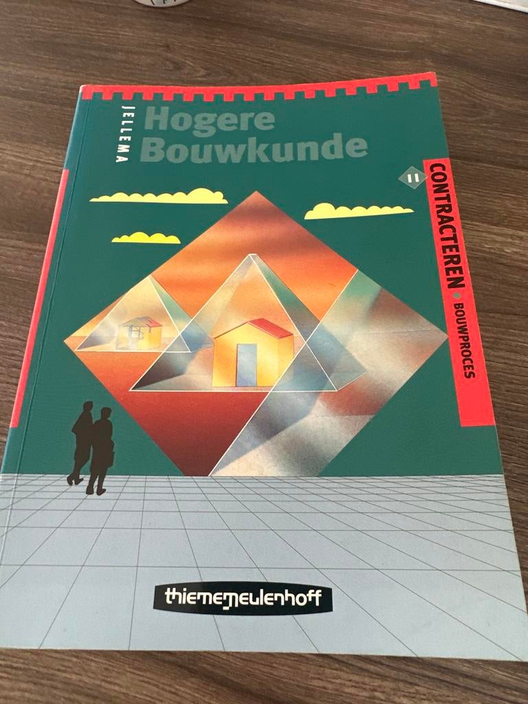 Jellema Hogere Bouwkunde Deel II - Contracteren, Boeken, Studieboeken en Cursussen, Gelezen, HBO, Beta, Ophalen of Verzenden