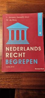 Matthijs de Blois - Nederlands recht begrepen, Sociale wetenschap, Ophalen of Verzenden, Zo goed als nieuw, Matthijs de Blois