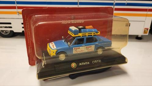 Ixo / Hachette Alfa Romeo Alfetta Raid Capo Nord - Sud -1973, Hobby en Vrije tijd, Modelauto's | 1:43, Zo goed als nieuw, Auto