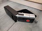 Agfamatic 2000 pocket camera in leren hoes, Ophalen of Verzenden