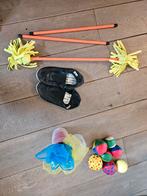 Circusspullen: Jongleerballen, Devilstick, Doekjes, Schoenen, Ophalen, Gebruikt