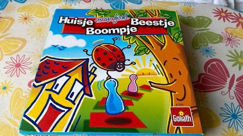 Spel My first huisje boompje beestje (Goliath), Hobby en Vrije tijd, Gezelschapsspellen | Bordspellen, Zo goed als nieuw, Een of twee spelers