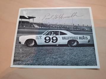 Foto met originele handtekening van Paul Goldsmith beschikbaar voor biedingen