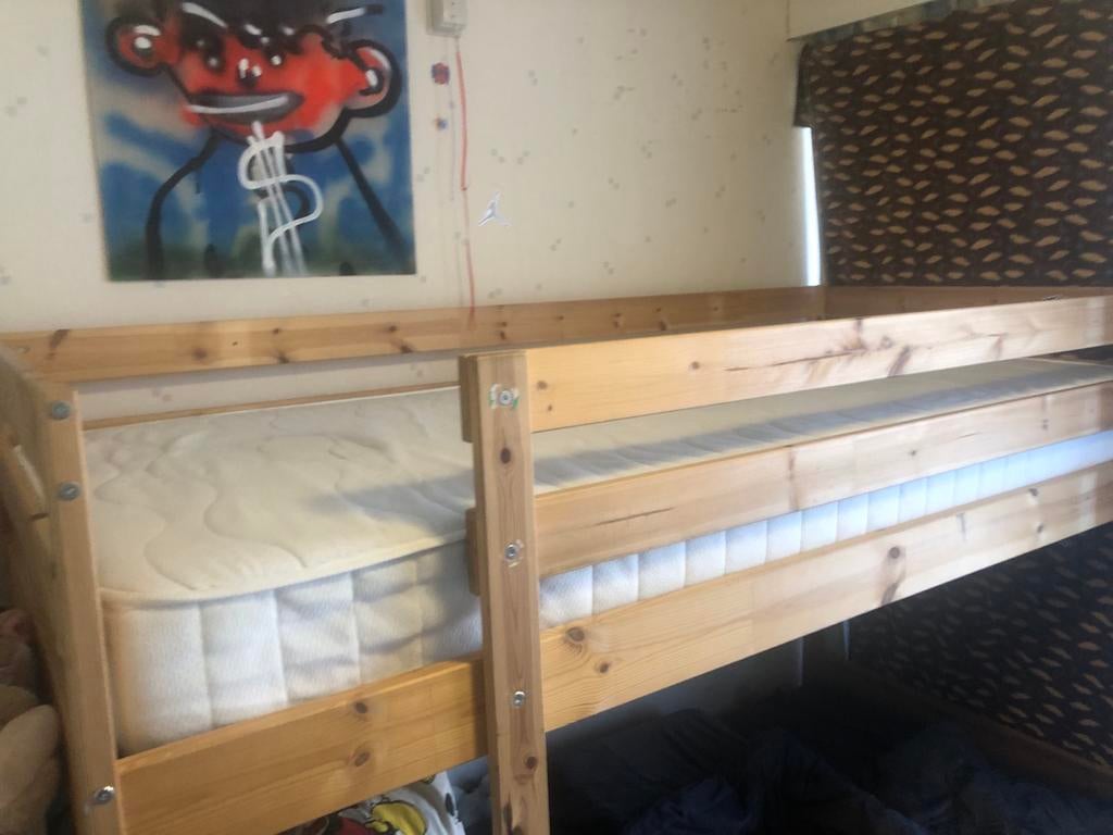 Kinder Hoogslaper, Ophalen, Gebruikt, Eenpersoons, 160 tot 180 cm