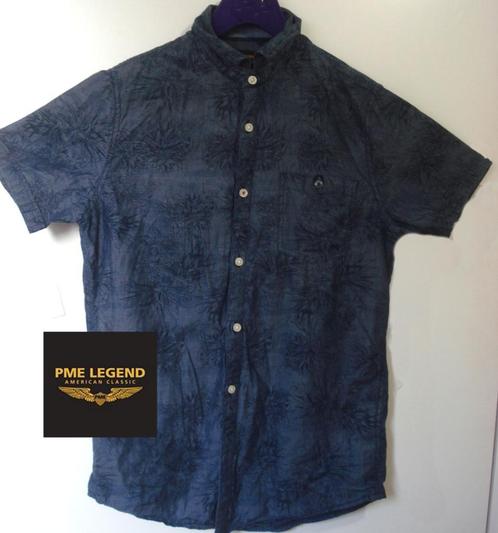 PME LEGEND 🧐donker blauw shirt  korte mouw mt s, Kleding | Heren, Overhemden, Zo goed als nieuw, Halswijdte 38 (S) of kleiner