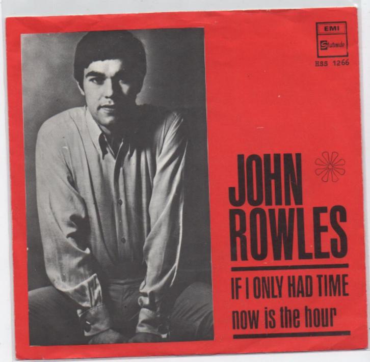 John Rowles- If I only had Time, Cd's en Dvd's, Vinyl Singles, Zo goed als nieuw, Pop, Verzenden