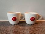 2 Douwe Egberts Espresso Kopjes, Ophalen, Gebruikt, Keramiek, Overige stijlen