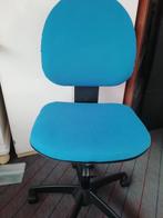 Bureaustoel. Gispen Labofa Munch, Ophalen, Gebruikt, Blauw, Bureaustoel