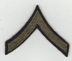 Chevron / rang / streep (T), Verzamelen, Ophalen of Verzenden, Landmacht, Amerika, Embleem of Badge