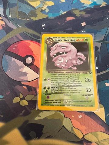 Pokémon kaart Dark Weezing #14 beschikbaar voor biedingen