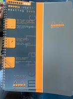 Nieuwe RHODIA metallic vergaderboeken., Ophalen of Verzenden, Nieuw, A4