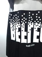 Nieuw Hanny Deep zwart tuniek/jurk met transparant stuk mt M, Maat 38/40 (M), Zwart, Nieuw, Ophalen of Verzenden