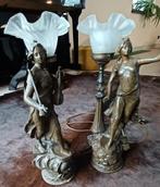 Bronzen lampen, Ophalen, Koper of Brons