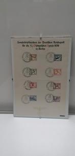 Olympische Spelen Berlijn 1936 - ww2 Postzegelcollectie, Ophalen of Verzenden, Nederland en Buitenland