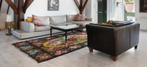 salontafel met glazen blad, Ophalen, 50 tot 100 cm, Glas, 50 tot 100 cm