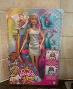Barbie van Unicorn naar zeemeermin., Ophalen of Verzenden, Nieuw, Barbie
