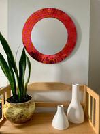 IKEA Tranby ronde mozaïek spiegel., Ophalen, Minder dan 50 cm, Rond, Zo goed als nieuw