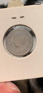 25 Cent 1914 - Wilhelmina, Zilver, 25 cent, Ophalen of Verzenden, Koningin Wilhelmina