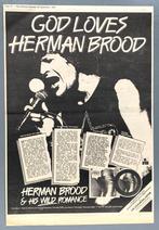 HERMAN BROOD 1979 vintage Advertentie GOD LOVES Shpritsz, Gebruikt, Ophalen of Verzenden, Poster, Artwork of Schilderij