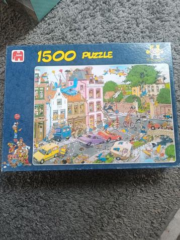 Jan van Haasteren Puzzel 1500 stukjes vrijdag de 13e beschikbaar voor biedingen