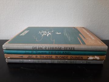 Set van 4 Verkade's plaatjesalbums Jac P Thijsse beschikbaar voor biedingen