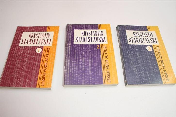 Lessen voor Acteurs — Stanislavski — 3 Delen [Compleet], Boeken, Kunst en Cultuur | Dans en Theater, Gelezen, Ophalen of Verzenden
