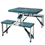 AANBIEDING | Picknickset picknicktafel campingtafel groen! G, Verzenden, Nieuw, Campingtafel