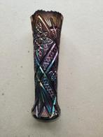 Cilindrische antieke Carnival Glass Brockwitch Germany, Ophalen