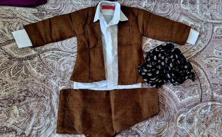 Koerdische jongenspak, Kinderen en Baby's, Kinderkleding | Maat 104, Nieuw, Jongen, Broek, Ophalen of Verzenden