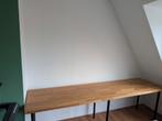 Ikea Karlby Eiken fineer bureau/werkblad met poten, Ophalen, Zo goed als nieuw
