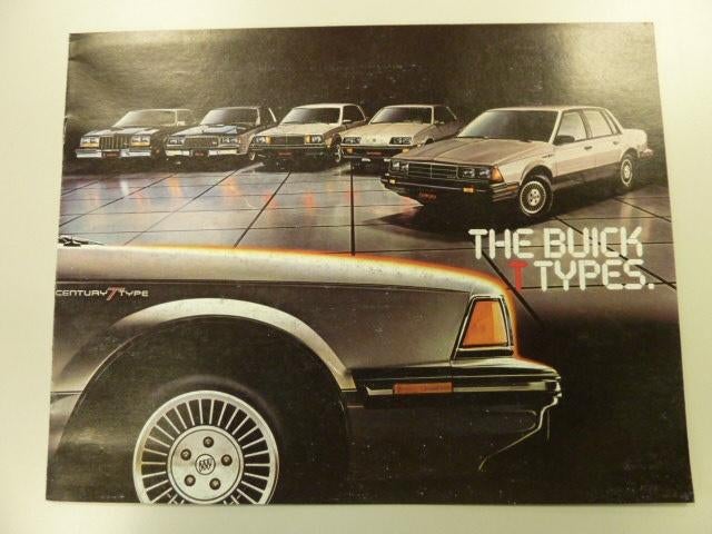 1983 Buick T-Types Brochure USA, Ophalen of Verzenden, Gelezen, Overige merken