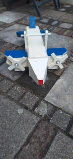 Houten ambachtelijk gemaakt speelgoed Vliegtuig, Kinderen en Baby's, Speelgoed | Poppen, Ophalen of Verzenden, Gebruikt, Overige typen